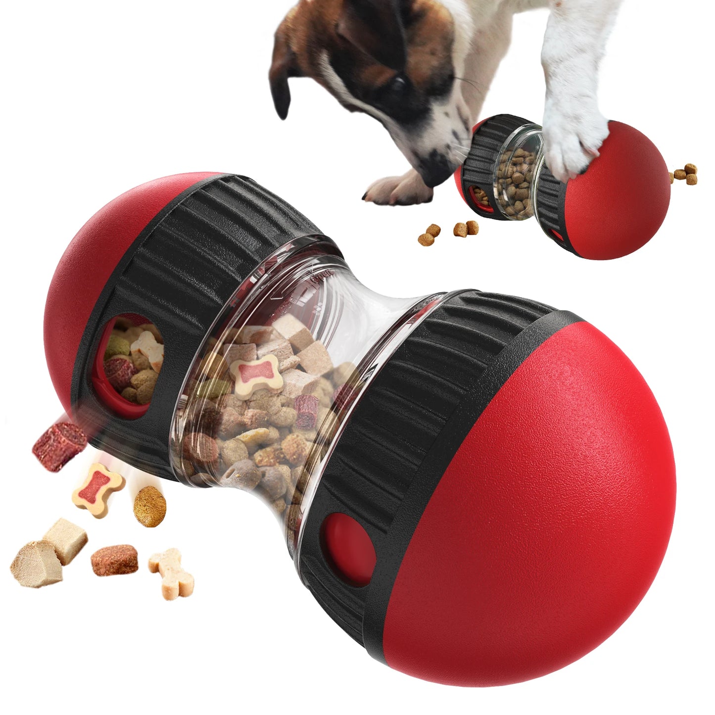 Interactive Slow Feeder Dog Toy – IQ Training Ball for All Sizes - Canine Cart