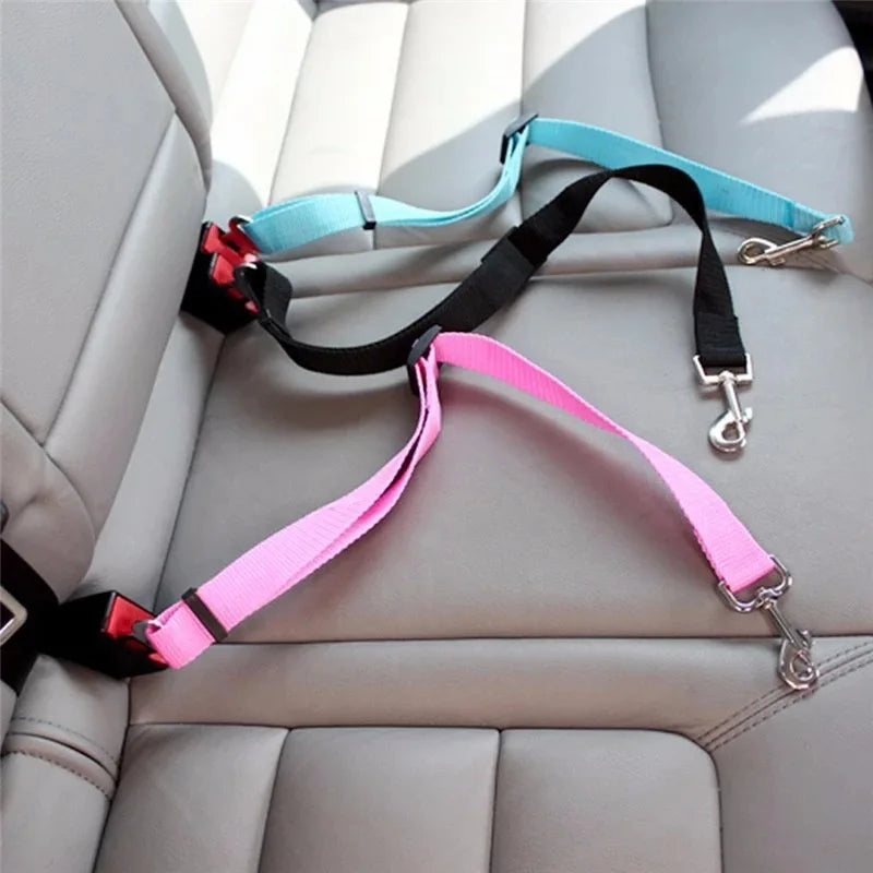 Adjustable Dog Car Seat Belt – Pet Safety Harness Clip - Canine Cart